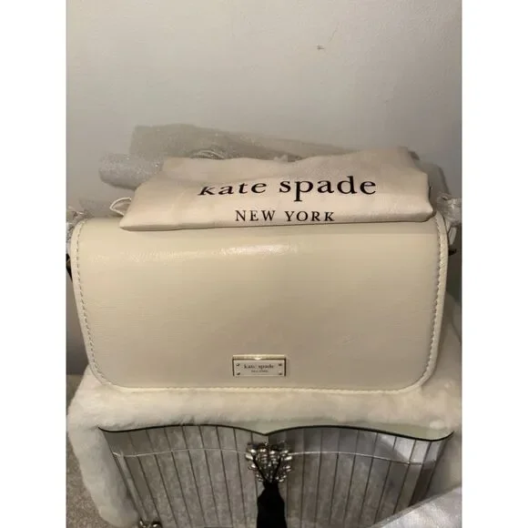 Kate Spade New York Crinkle Leather Shoulder Bag Crossbody  - NWT - Picture 12 of 14